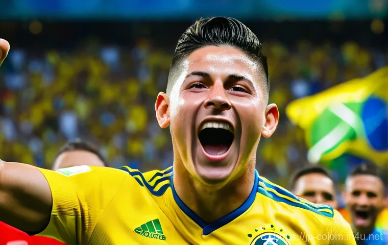 콜롬비아 축구 국가대표팀 역사 - **Prompt:** A vibrant, dynamic image of Colombian football legend Carlos Valderrama during a 1990s m... 콜롬비아 축구 국가대표팀 역사 - **Prompt:** A vibrant, dynamic image of Colombian football legend Carlos Valderrama during a 1990s m...